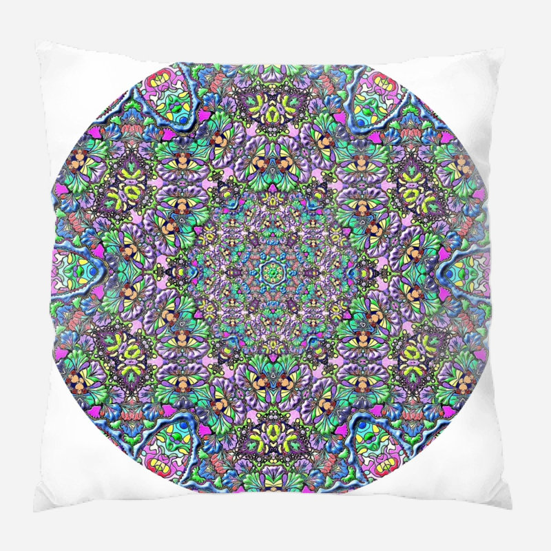 Microsuede Reversible Throw Pillow
