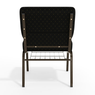 Mikolaj 21.25''W Church Chair with Book Rack