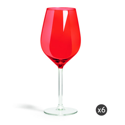 Color Wine 500 ml Drinking Glass Set