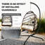 Fauteuil pivotant avec support en C-610228633