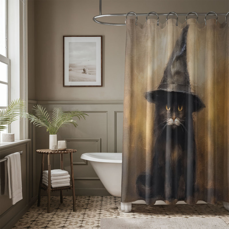 Rideau de douche Fortna, H 74 po x l 71 po