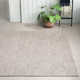 Becker Handmade Wool Ivory Rug