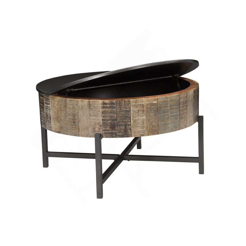 Table basse rustique rétro