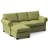 Charlotte 86" Wide Reversible Sleeper Sofa & Chaise with Ottoman-1107477159-1107477173