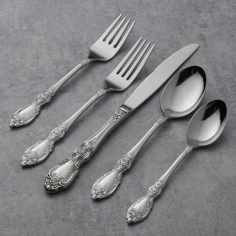 Oneida Wordsworth 45 Piece Everyday Flatware Set