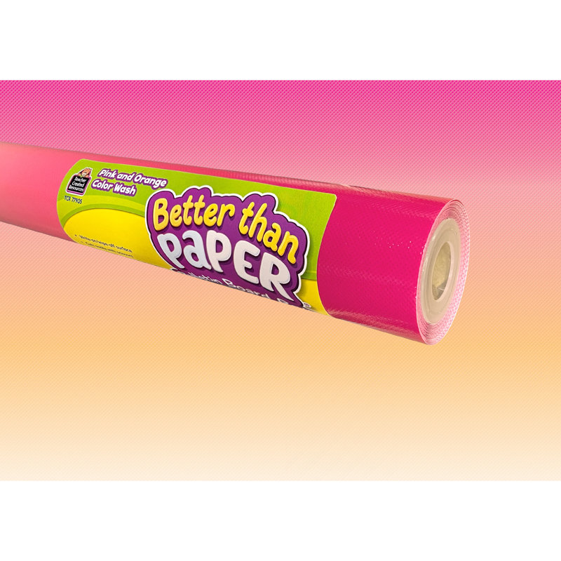 Rouleau de babillard en papier Better Than, Rose / orange