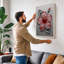 Hibiscus in Bloom Botanical - Wrapped Canvas-281431960-281431968