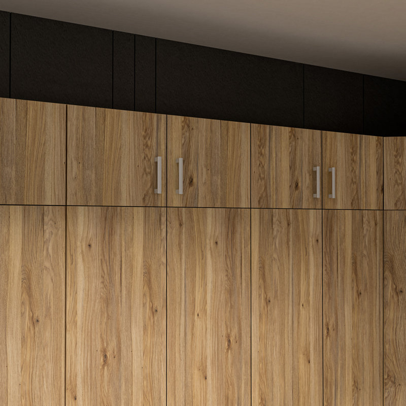 Sugata Manufactured Wood Closet System Shelf, Mauvella oak