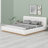 Low Profile Upholstered Platform Bed Frame