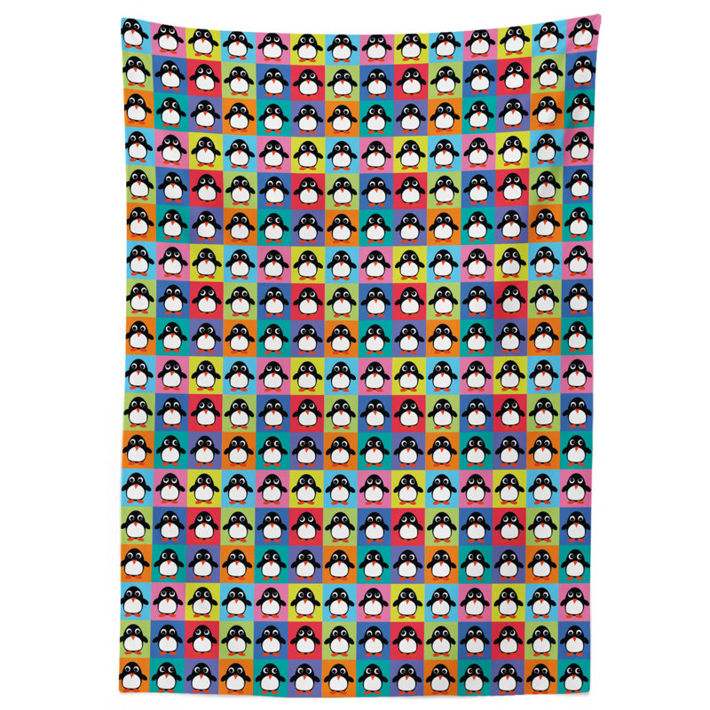 Geometric Tablecloth, 70" L x 52" W