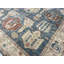 Hand-Knotted High-Quality Blue and Beige Area Rug