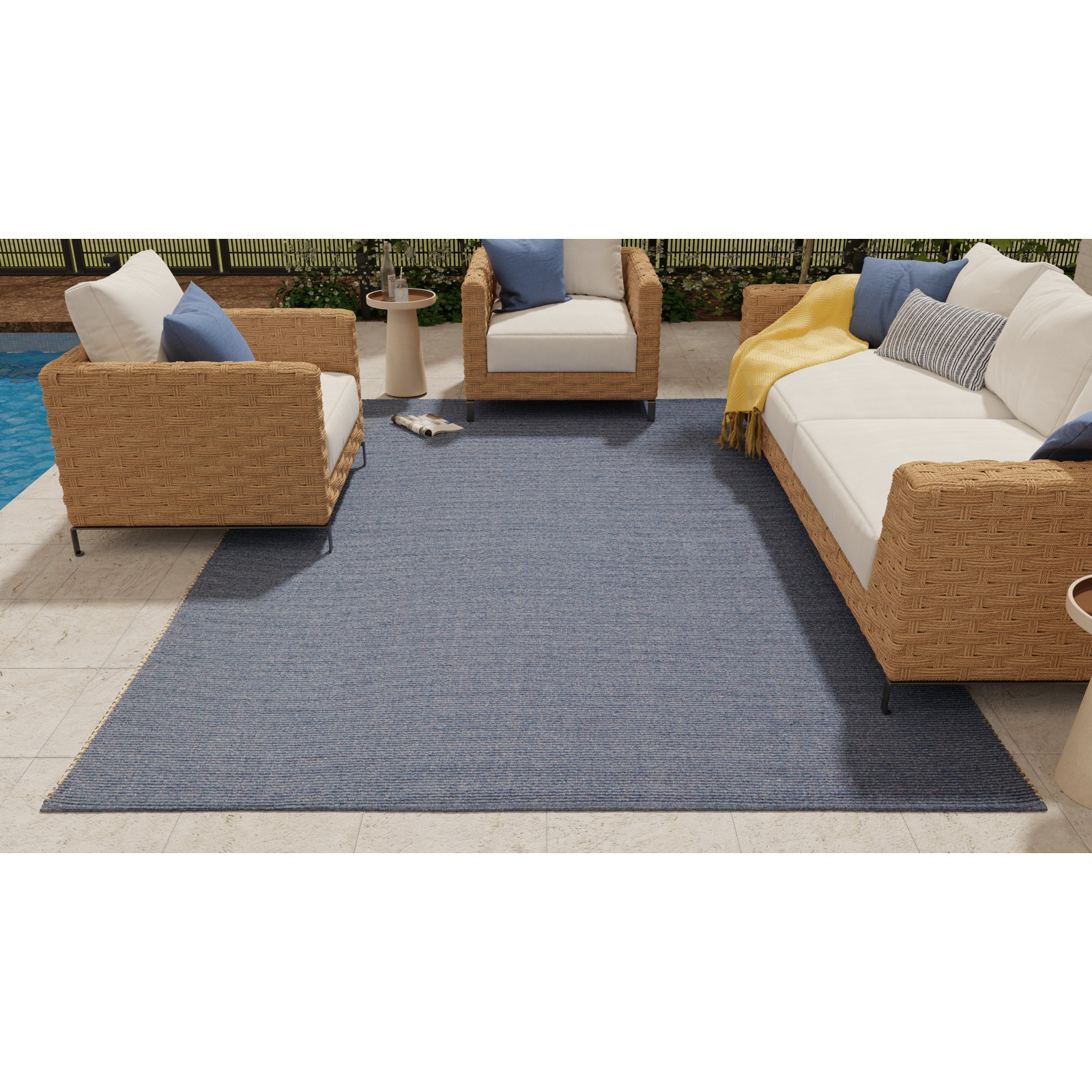 Castanon Hand-Woven Rug, Rectangle 10' x 14'