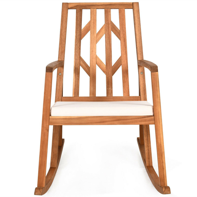 Arissa Pine Solid Wood Outdoor Chair