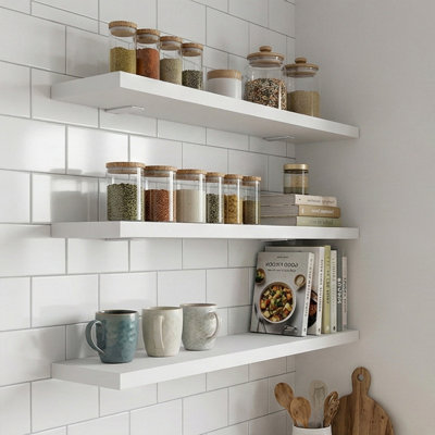 Williemae 3 Piece Floating Shelf