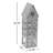 15.75'' H Metal Tabletop Lantern