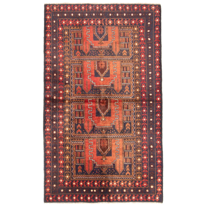 Rizbaft Copper Rug 3'8" x 6'1"