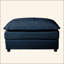 Canapé modulaire modulaire, ensemble de canapé en L surdimensionné pour siège profond, canapé à 3 places avec repose-pieds mobile, combinaison de bricolage, chenille