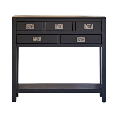 Klaten 39.37'' Solid Wood Console Table