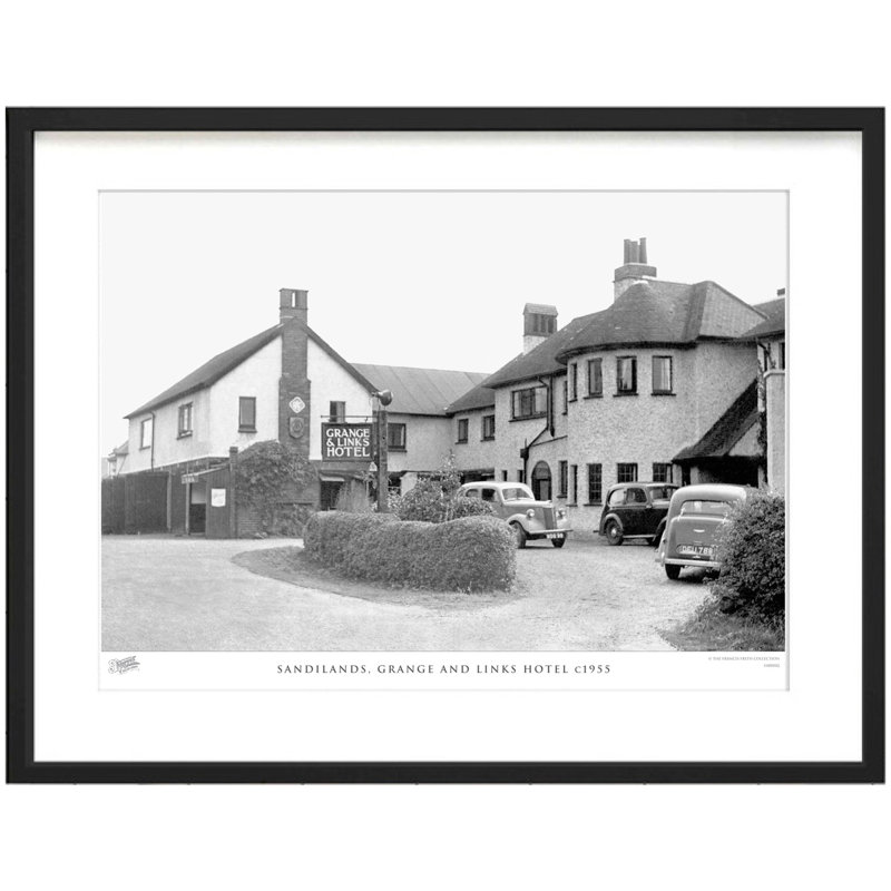 Sandilands, Grange And Links Hotel C1955 - Single Picture Frame Print, 63.3cm H x 83.5cm W x 2.3cm D
