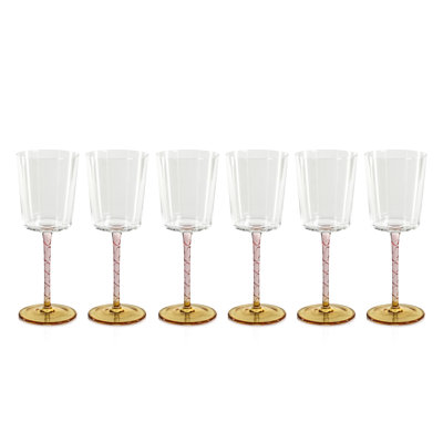 Sachi 11.83oz. White Wine Glass Set