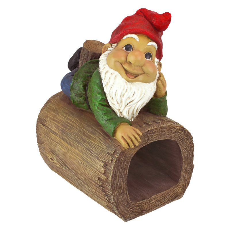 Statue de gouttière orageuse Gnome