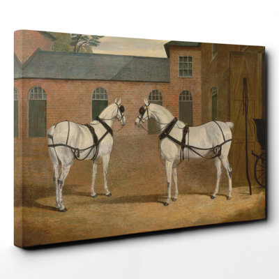 John Frederick Herring - Wrapped Canvas Painting
