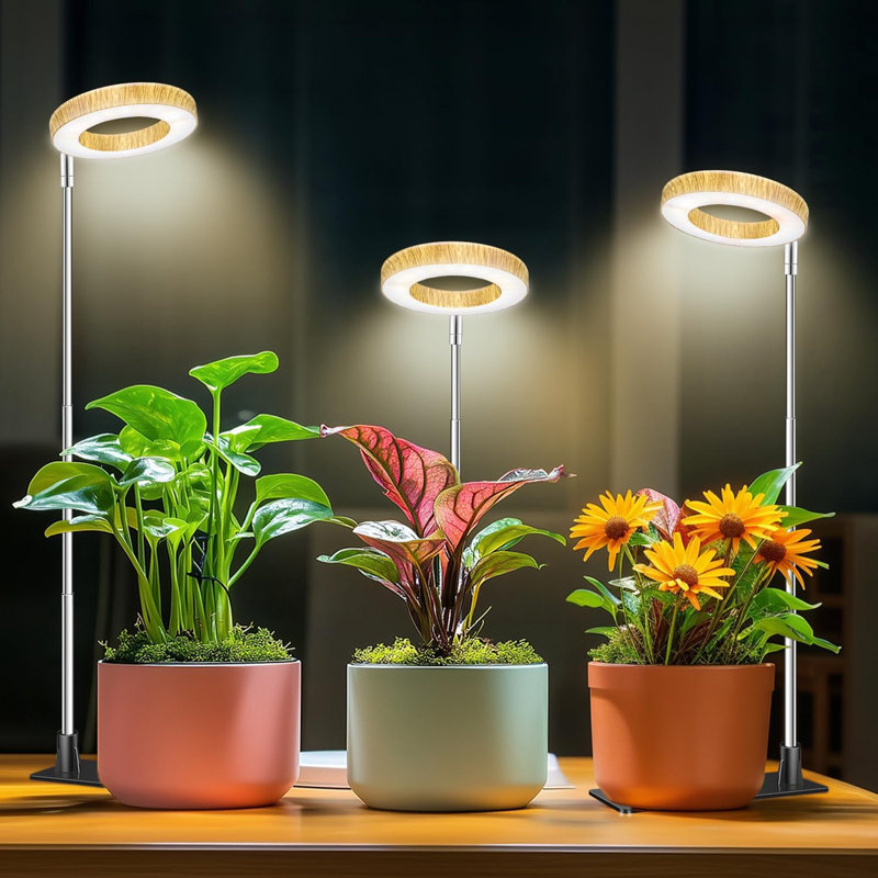 Grow Light, 48 lumières à DEL à spectre complet pour la culture en intérieur, hauteur réglable