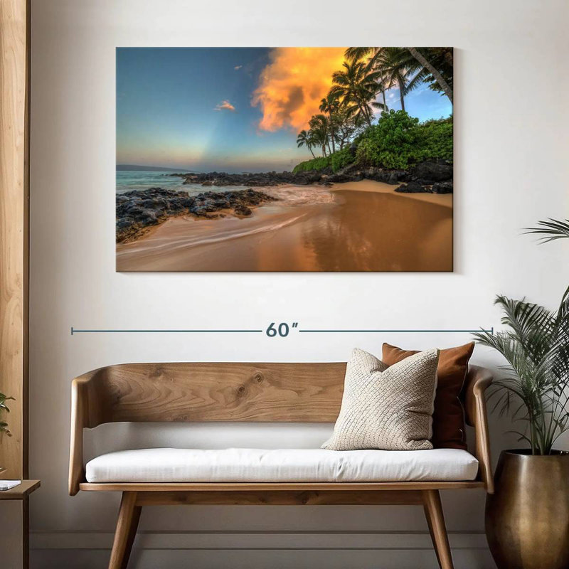 Senne Secret Cove Sunrise, H 32 po x l 48 po