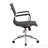 Modern Medium Back Executive Office Chair, Black