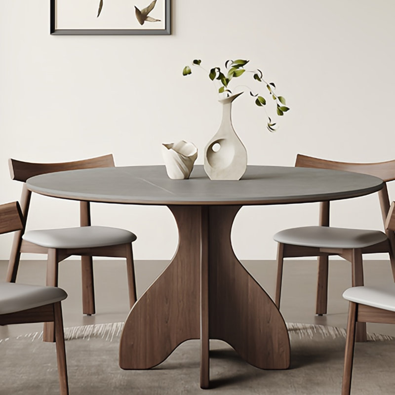 Stylish and unique dining table, 29.5"H x 43.30"L x 43.3"W