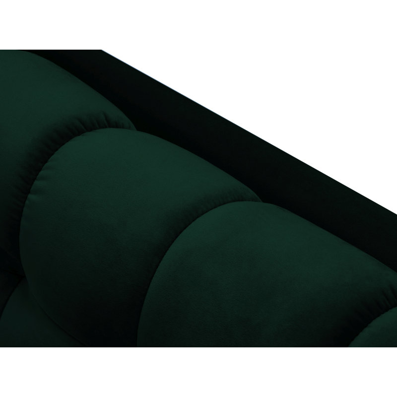 Adoraim 3 Seater Sofa, Gold, Green