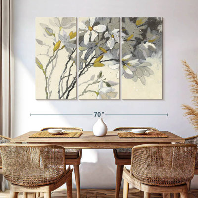 Harnek Magnolias jaune gris