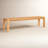 Baldemar 71" Solid Oak Bench-101668785