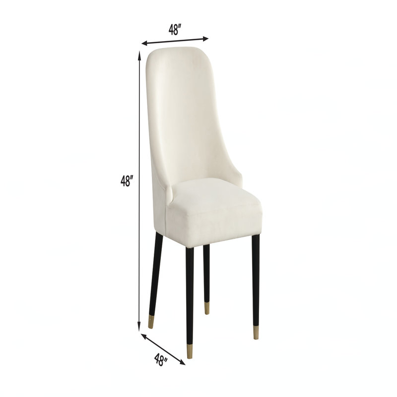 Chaises de salle à manger, Crème, crème