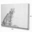 Art mural sur toile guépard, reproduction de la faune noir et blanc - guépard noir et blanc-29495815