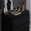Warren 3 Drawer Chest Of Drawers: 60cm Wide. Matt Finish. Scratch Resistant. Modern No Handle Design.-900915361
