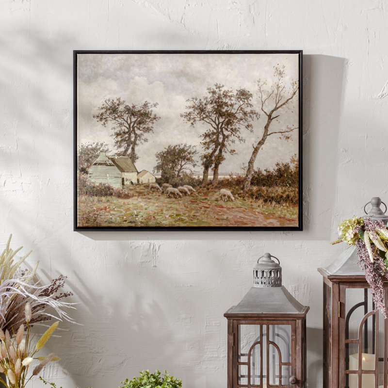 Impression sur toile encadrée