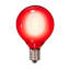 18Lt Red/White LED Glass G40-E12 Filament End-Connecting Set