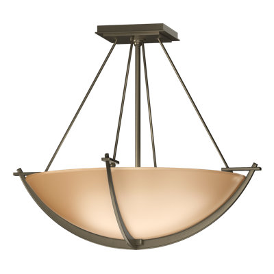 Compass 3 - Light Semi Flush Mount