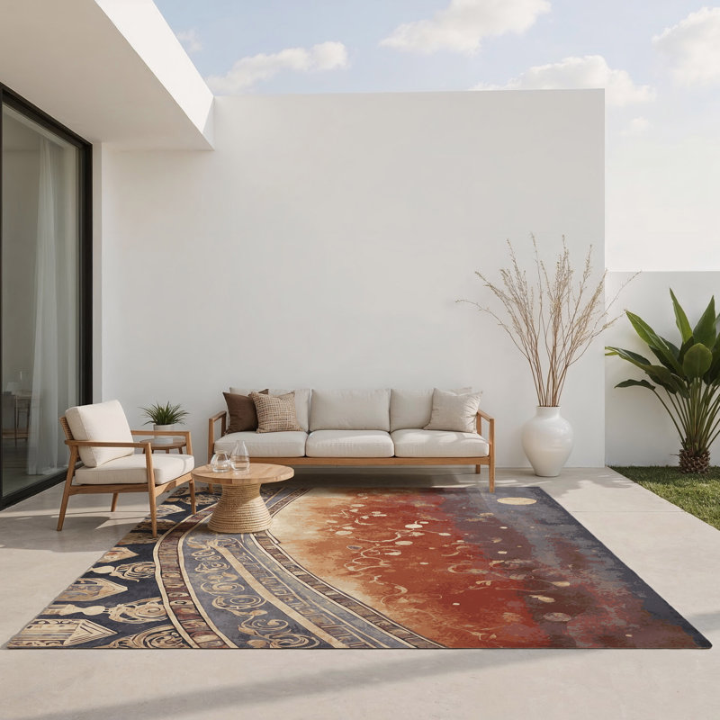 Tapis intérieur et extérieur Epidaurus Splendor, Rectangle 1 pi 6 po x 2 pi 6 po