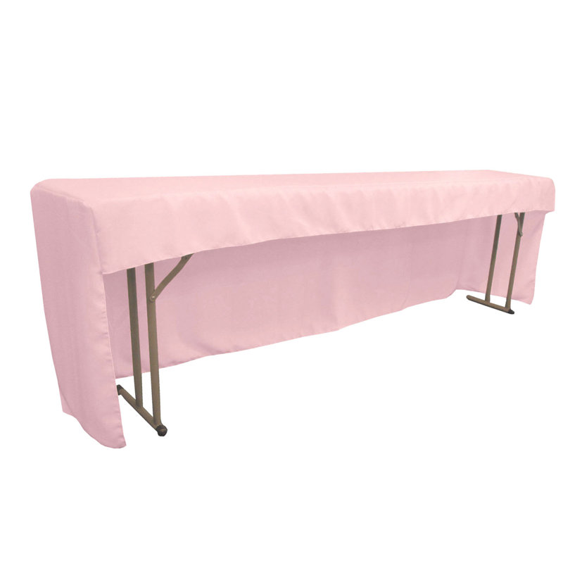 Heitzman Tablecloth, Light Pink, 72" x 30"