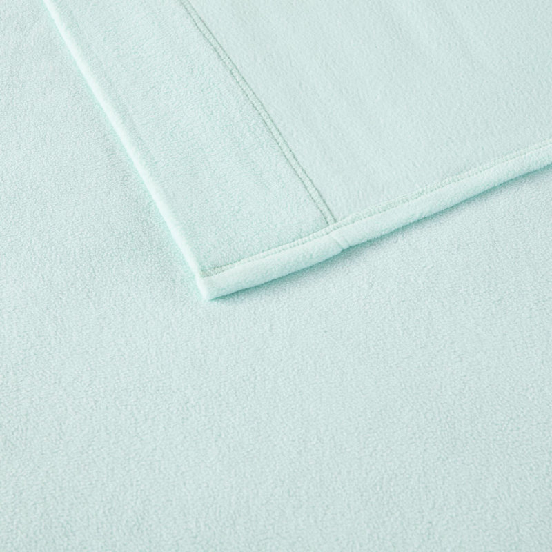 Ensemble de draps pour lit simple TG 3 pièces - 100% molleton, doux et moelleux, boulochage, draps lavables à la machine, plats et ajustés, 1 taie d'oreiller ultra territoire, drap,