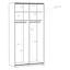 Modern wardrobe with 2 sliding doors, mirror, clothing rail and shelves, engineered wood-1071597587-1071597581