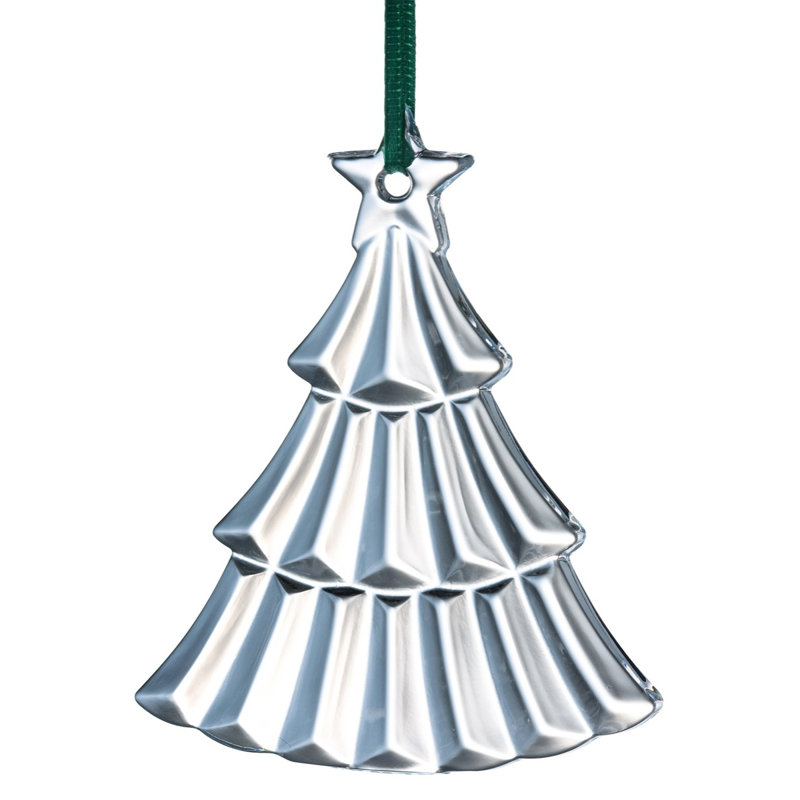 3.5'' Glass Holiday Shaped Ornament