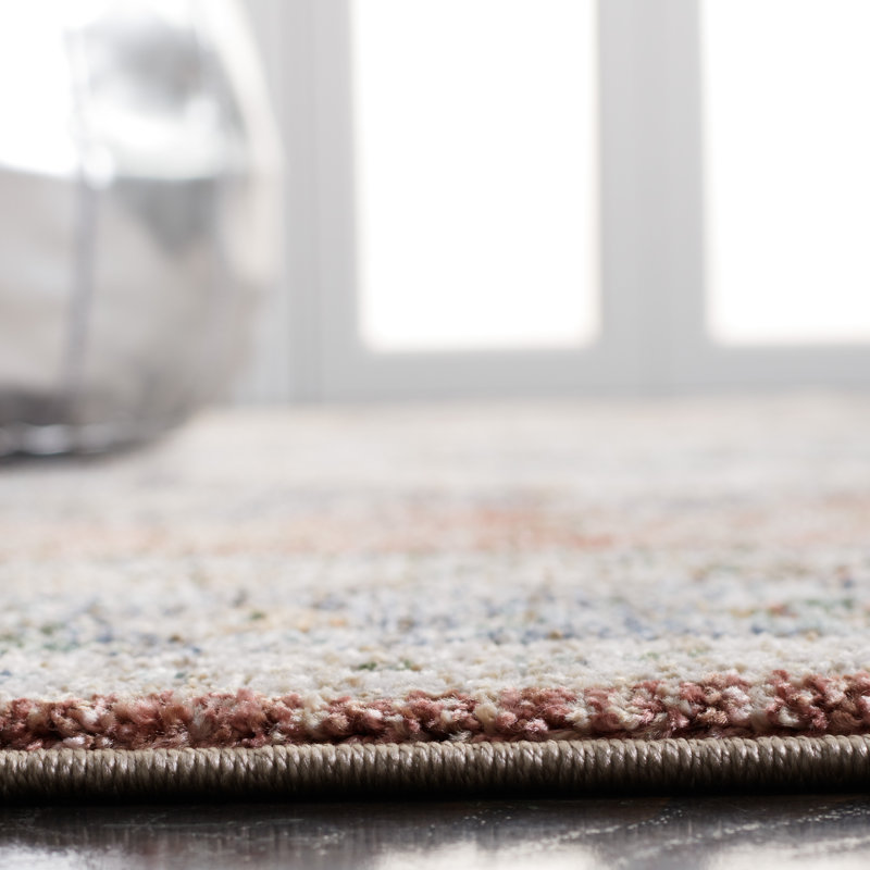 Jacomine Performance Oriental Rug, Square 5'3"