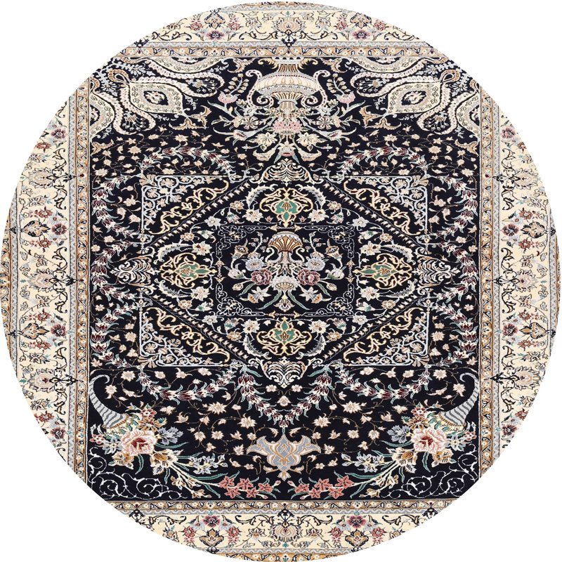 Oriental Indoor Rug, Round 6'