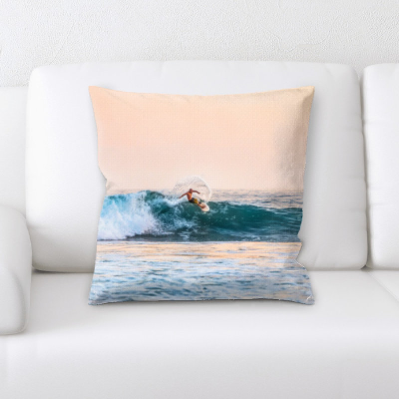 Microsuede Throw Pillow
