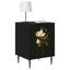 36cm W Engineered Wood Bedside Table