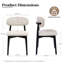 Chaise rembourrée en coton et lin avec pieds en bois massif-1700453525-1700453520-1700453535