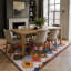 Oriental Cotton and Chenille Flatweave Area Rug-2109040406